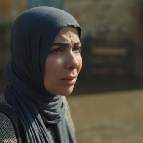 منى زكي من مسلسل تحت الوصاية