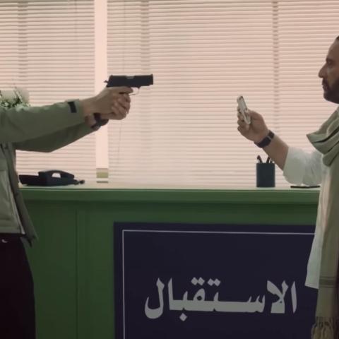 أحمد السقا ومحمد فراج من مسلسل حرب