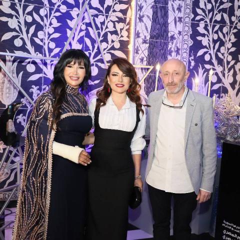 رشا شربتجي وأمل عرفة في السحور الخاص بنجاح مربى العز وحارة القبة 3