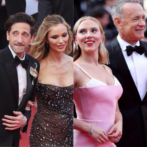 توم هانكس وسكارليت جوهانسون وجورجينا شابمان وأدريان برودي