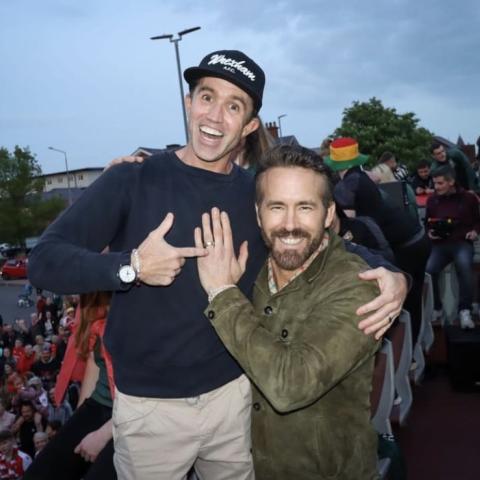 ريان رينولدز وروب ماكيلهيني - إنستغرام