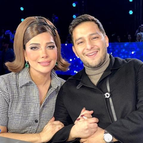 خالد الذهبي مع والدته أصالة