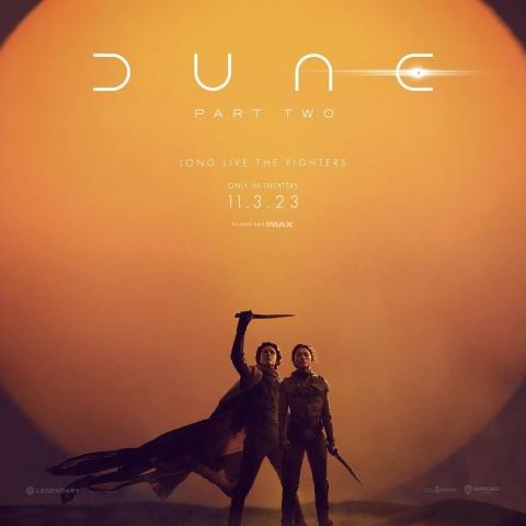 بوستر فيلم Dune 2 - انستقرام @dunemovie