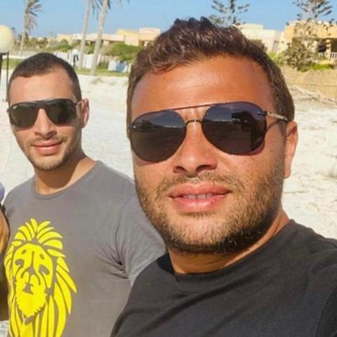 رامي صبري وشقيقه الراحل كريم - صورة من إنستقرام