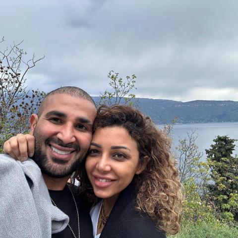 أحمد سعد وعلياء البسيوني - صورة من إنستقرام