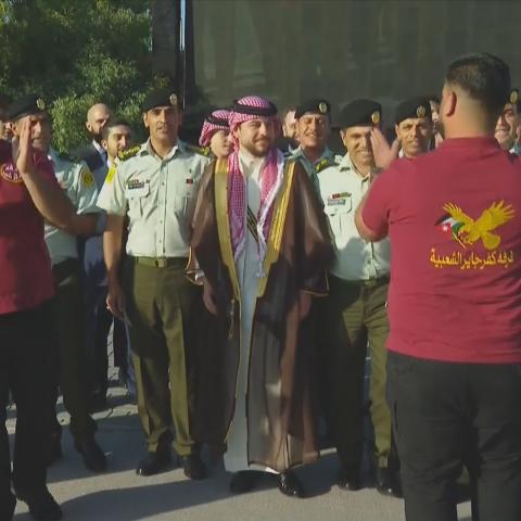 الأمير الحسين بن عبدالله الثاني - صورة من موقع قناة المملكة