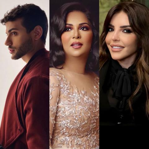 ريما نجيم ونوال الكويتية ودان حداد