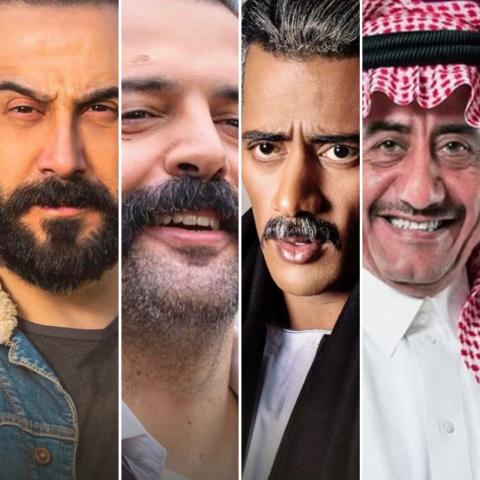 ناصر القصبي، محمد رمضان، تيم حسن و قصي خولي