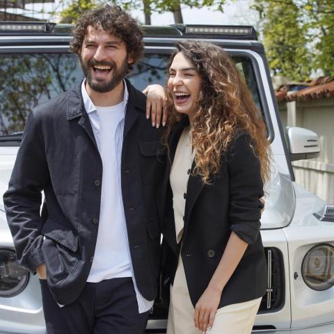 إيبرو شاهين  و بيركان سوكولو - صورة من السوشيال ميديا