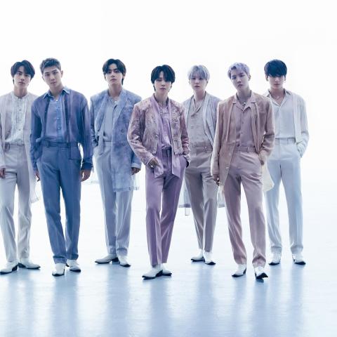 أعضاء فرقة BTS - صورة من غوغل