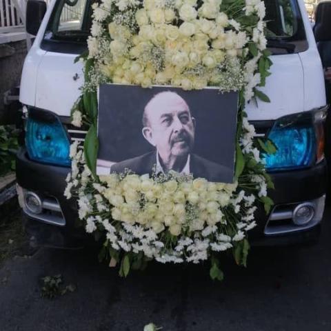 من تشييع أسامة الروماني في دمشق - صورة من تويتر