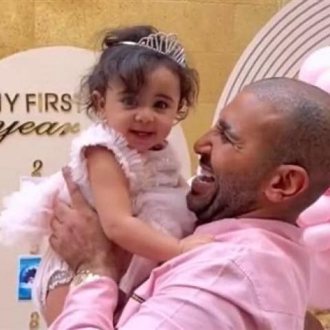 عيد ميلاد ابنة احمد سعد - إنستغرام