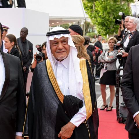 حضور &quot;الأمير تركي الفيصل&quot;  ⁧‫#مهرجان_كان_السينمائي‬⁩