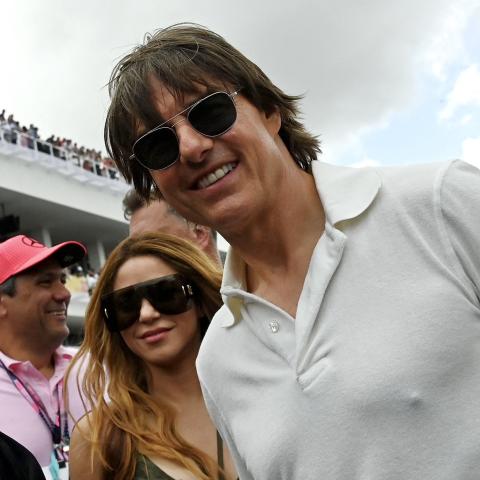 توم كروز وشاكيرا - تويتر