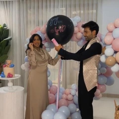 فرح الهادي وعقيل الرئيسي - تويتر