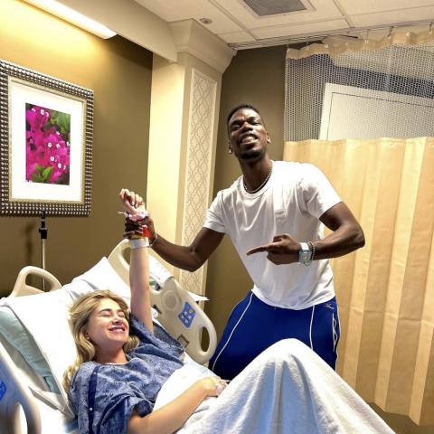 بول بوغبا وزوجته - إنستغرام