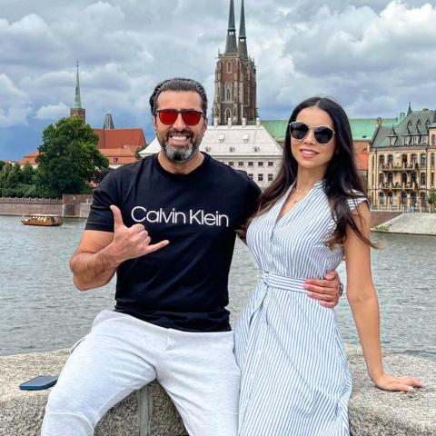 باسم ياخور و رنا الحريري - صورة من انستقرام