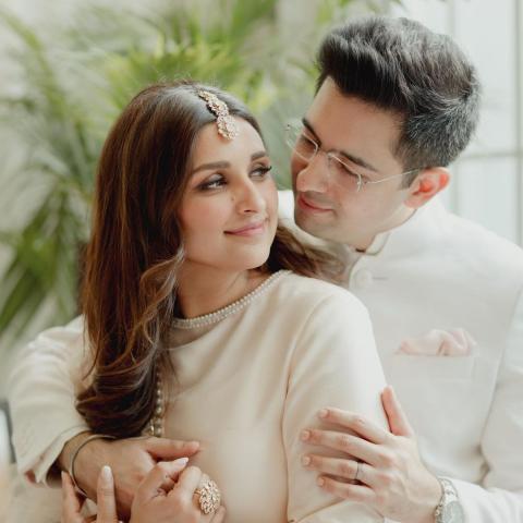 بارينيتي شوبرا و راغاف تشادا - صورة من انستقرام