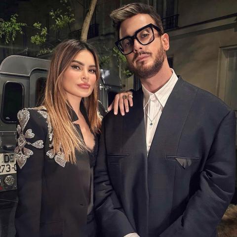 سعد لمجرد و مريم الأبيض - صورة من إنستقرام