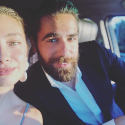 قادير دوغلو و نسليهان أتاغول - صورة من إنستقرام