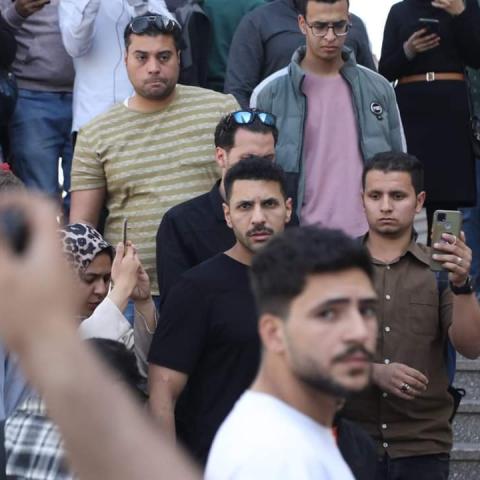 صور النجوم الذين حضروا جنازة الراحل مصطفى درويش