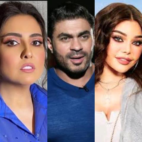 هيفاء وهبي وخالد سليم ومى كساب