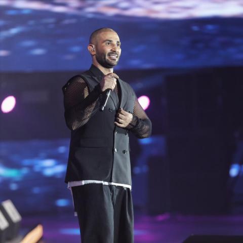 أحمد سعد من حفله في جدة