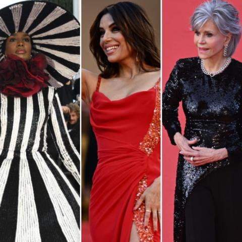 اطلالات النجمات في ختام مهرجان كان السينمائي 2023 - صورة معدلة