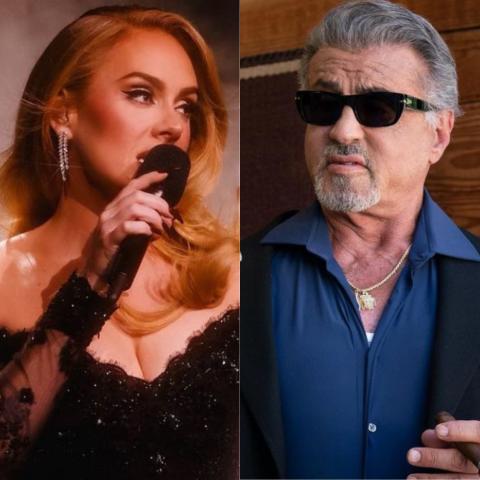 أديل وسيلفستر ستالون - إنستغرام