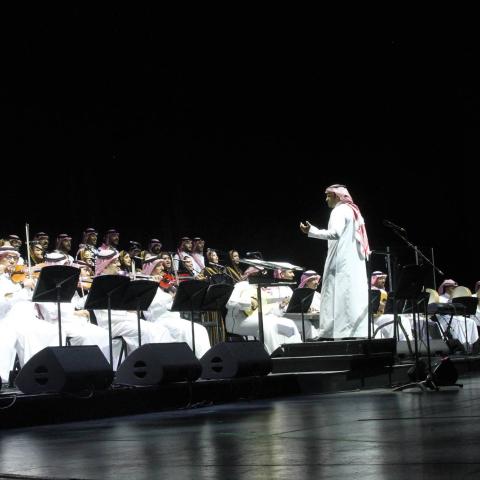 الفرقة الوطنية السعودية - صورة من تويتر