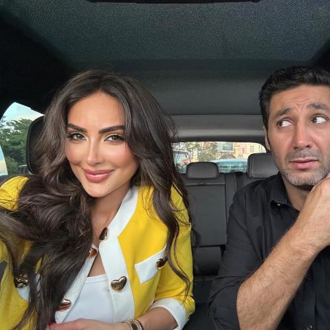 هشام الهويش ونور الغندور - صورة من إنستقرام