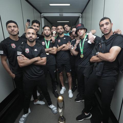 فريق نادي الأهلي المصري - صورة من تويتر