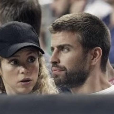 شاكيرا و بيكيه - صورة من السوشيال ميديا