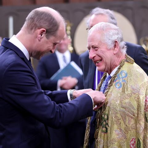 الملك تشارلز والأمير ويليام - تويتر