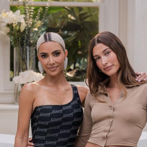 هايلي بيبر وكيم كارداشيان - إنستغرام