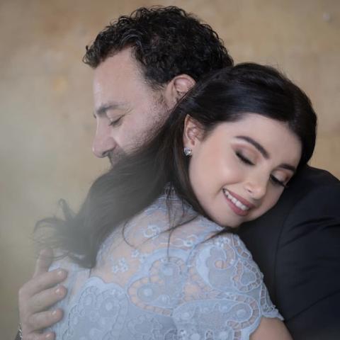 عاصي الحلاني وإبنته ماريتا - إنستغرام