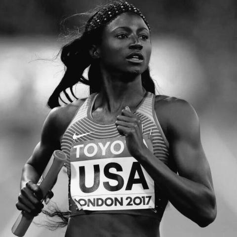 العداءة الأميركية توري بوي - تويتر