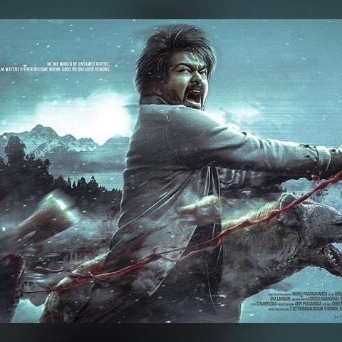 بوستر فيلم Leo - انستقرام @actorvijay