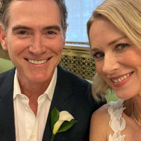 ناعومي واتس  مع بيلي كرودوب - صورة معدلة من انستقرام