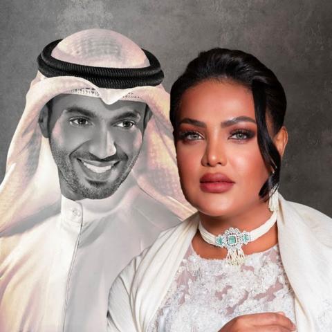 مطرف المطرف وهمس فكري يجتمعان في حفل دبي