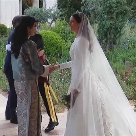 من حفل الزفاف الملكي - صورة من السوشيال ميديا