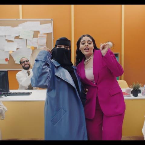 هديل مرعي وإيمي روكو
