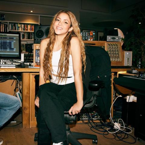 شاكيرا في لندن- انستقرام @shakira