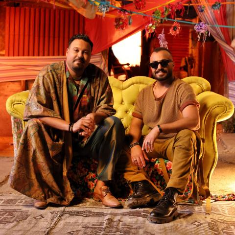 ألبير بويادجيان وشاب مجيد