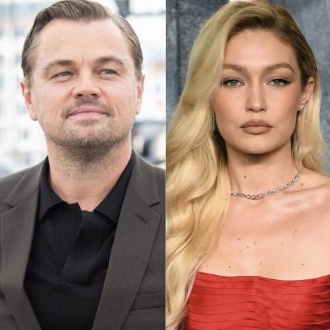 ليوناردو دي كابريو وجيجي حديد - تويتر