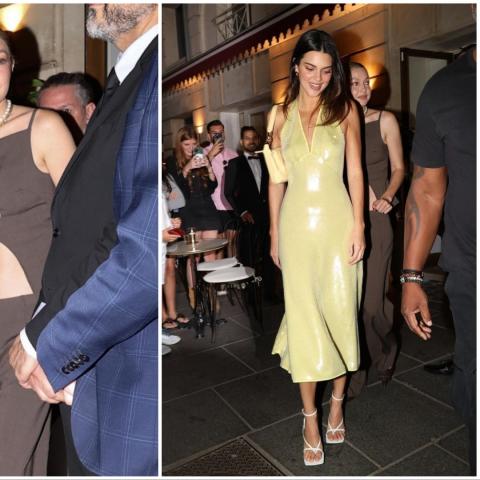 إطلالات المشاهير - جيجي حديد - كيندال جينز - مصدر الصور إنستغرام