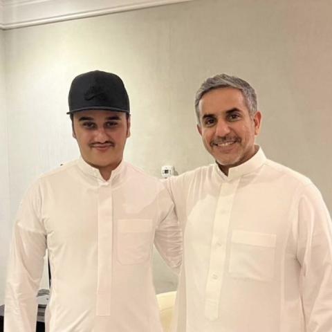 عباس ابراهيم و فهد المساعد - صورة من انستقرام