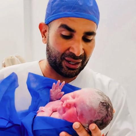 احمد سعد يستقبل مريم - صورة من انستغرام