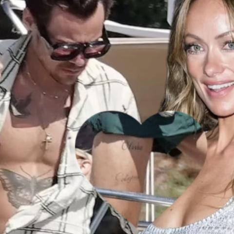 تاتو هاري ستايلز - اوليفيا - صور من انستغرام