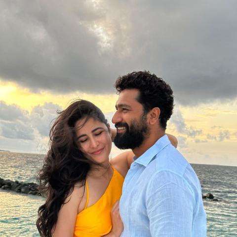 فيكي كوشال و كاترينا كيف - صورة من انستقرام